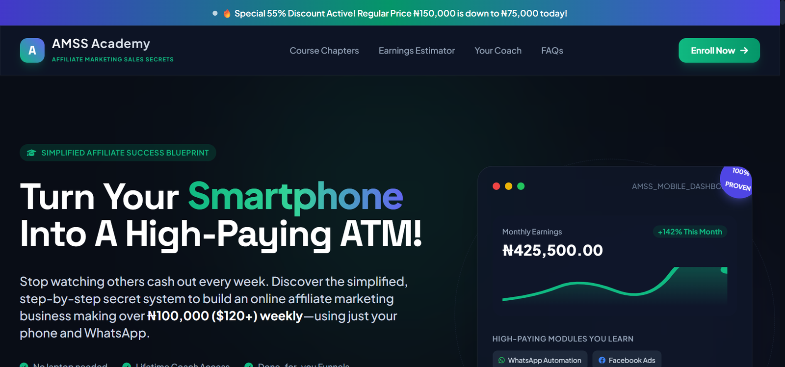 Affiliate Marketing Sales Secret (AMSS)